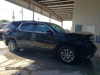 2020 Chevrolet Traverse LT Leather with VIN 1GNERHKW4LJ281754, listed as a Copart auction lot 61514874 with 72,303 mi miles and Non Repairable. Bid and sale history available at carsss.com. Image 4.