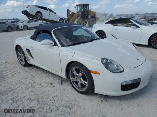 2008 Porsche Boxster with VIN WP0CA29878U712573, listed as a Copart auction lot 74072954 with 0 mi miles and Non Repairable. Bid and sale history available at carsss.com. Image 4.