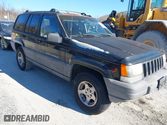1996 Jeep Grand Cherokee Laredo with VIN 1J4GZ58S3TC345107, listed as a IAAI auction lot 41661884 with 179,175 mi miles. Bid and sale history available at carsss.com. Image 1.