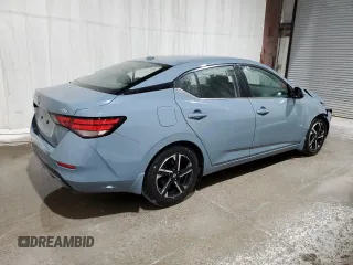 2024 Nissan Sentra SV with VIN 3N1AB8CV4RY208473, listed as a Copart auction lot 61141385 with 27,700 mi miles and Salvage title. Bid and sale history available at DreamBid. Image 3.