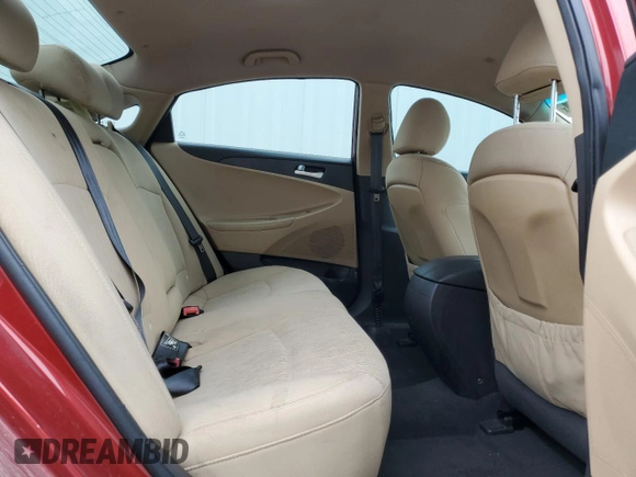 2011 Hyundai Sonata GLS with VIN 5NPEB4ACXBH167231, listed as a Copart auction lot 53170105 with 148,860 mi miles and Clean Title. Bid and sale history available at carsss.com. Image 10.