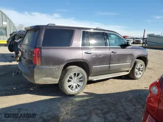 2015 Chevrolet Tahoe LTZ with VIN 1GNSCCKC8FR105759, listed as a Copart auction lot 43473465 with 117,922 mi miles and Salvage Title. Bid and sale history available at carsss.com. Image 3.