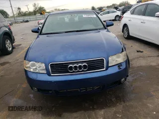 2004 Audi A4 1.8T with VIN WAUJC68E04A021300, listed as a Copart auction lot 73389244 with 154,352 mi miles and Salvage Title. Bid and sale history available at carsss.com. Image 5.