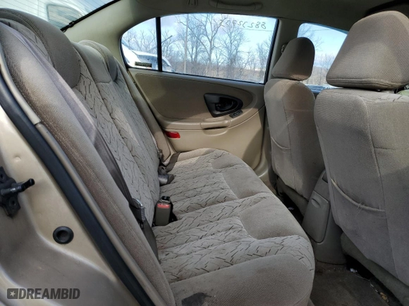 2001 Chevrolet Malibu LS with VIN 1G1NE52J516119440, listed as a Copart auction lot 88232735 with 0 mi miles and Salvage Title. Bid and sale history available at carsss.com. Image 10.
