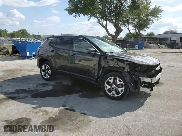 2021 Jeep Compass Limited with VIN 3C4NJDCB6MT521708, listed as a Copart auction lot 52402205 with 38,939 mi miles and Non Repairable. Bid and sale history available at carsss.com. Image 12.