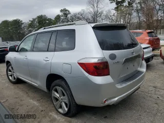2008 Toyota Highlander Sport with VIN JTEDS43A582041906, listed as a Copart auction lot 47624975 with 149,428 mi miles and Salvage Title. Bid and sale history available at carsss.com. Image 2.