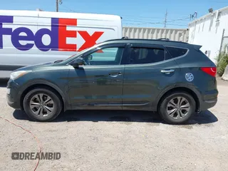 2014 Hyundai Santa Fe with VIN 5XYZUDLB9EG169614, listed as a IAAI auction lot 42208166 with 139,103 mi miles and . Bid and sale history available at DreamBid. Image 14.