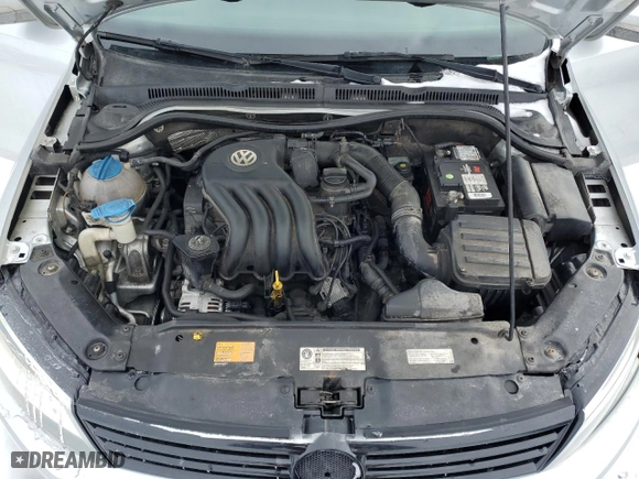2014 Volkswagen Jetta Sedan S with VIN 3VW2K7AJXEM353284, listed as a Copart auction lot 46506045 with 337,216 mi miles and Salvage Title. Bid and sale history available at carsss.com. Image 11.