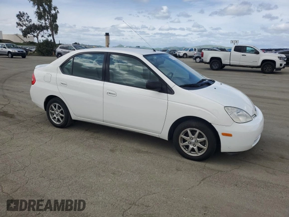 2001 Toyota Prius with VIN JT2BK12U510023714, listed as a Copart auction lot 50797535 with 81,301 mi miles and Salvage Title. Bid and sale history available at carsss.com. Image 4.