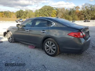 2013 Infiniti M37 with VIN JN1BY1AP6DM513757, listed as a Copart auction lot 79410424 with 0 mi miles and Salvage Title. Bid and sale history available at carsss.com. Image 2.
