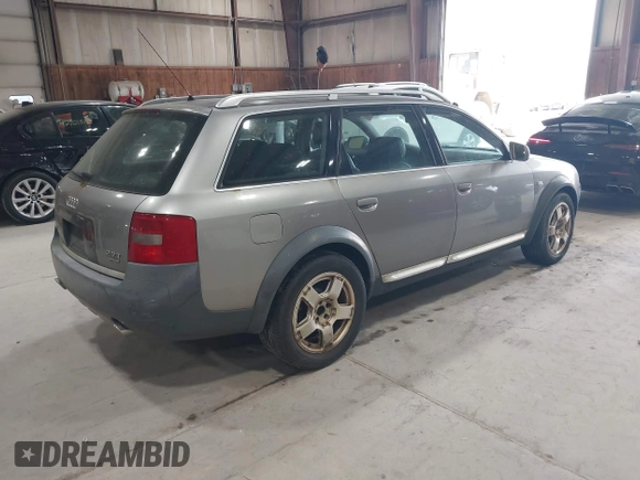2001 Audi allroad A6 V8 with VIN WAUYP64B51N131875, listed as a IAAI auction lot 42128363 with 163,076 mi miles and . Bid and sale history available at DreamBid. Image 4.