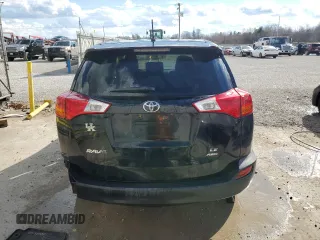 2015 Toyota RAV4 LE with VIN 2T3BFREV0FW394894, listed as a Copart auction lot 46898505 with 151,763 mi miles and Salvage Title. Bid and sale history available at carsss.com. Image 6.