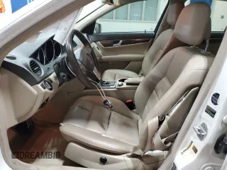 2012 Mercedes-Benz C 300 Sport with VIN WDDGF8BB1CR230744, listed as a Copart auction lot 80452834 with 143,320 mi miles and Salvage Title. Bid and sale history available at DreamBid. Image 7.