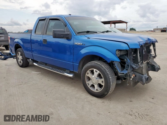 2010 Ford F-150 XL with VIN 1FTEX1CW4AFA85382, listed as a Copart auction lot 58778855 with 190,860 mi miles and Salvage title. Bid and sale history available at DreamBid. Image 4.