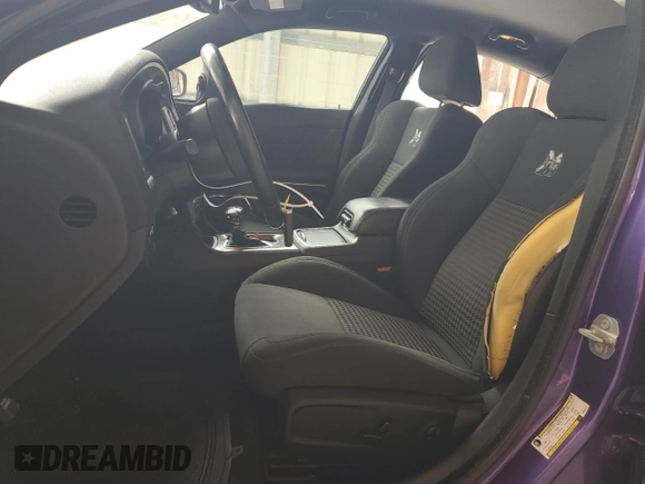2019 Dodge Charger Scat Pack with VIN 2C3CDXGJ2KH633787, listed as a Copart auction lot 52279515 with 54,742 mi miles and Salvage Title. Bid and sale history available at DreamBid. Image 7.