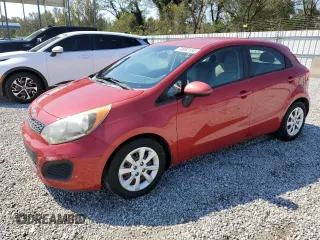 2014 Kia Rio LX with VIN KNADM5A35E6356053, listed as a Copart auction lot 74982134 with 78,623 mi miles and Non Repairable. Bid and sale history available at carsss.com. Image 1.