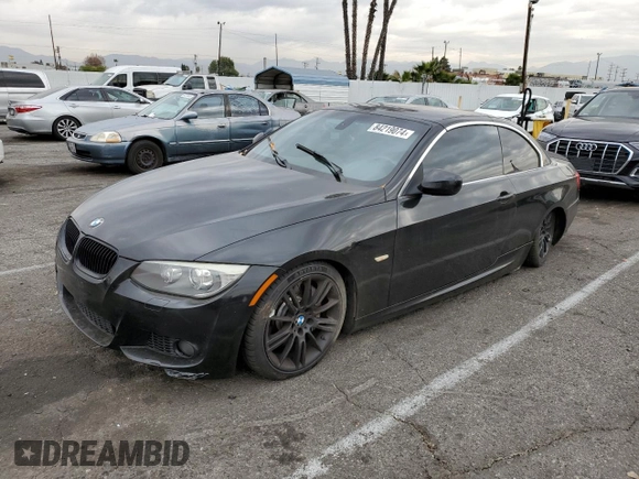 2011 BMW 3 Series 335i with VIN WBADX7C59BE743322, listed as a Copart auction lot 84219074 with 94,623 mi miles and Salvage Title. Bid and sale history available at carsss.com. Image 1.