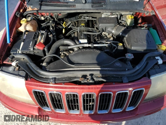 2002 Jeep Grand Cherokee Limited with VIN 1J4GX58S12C166326, listed as a Copart auction lot 76040724 with Not Provided miles and Salvage Title. Bid and sale history available at DreamBid. Image 12.
