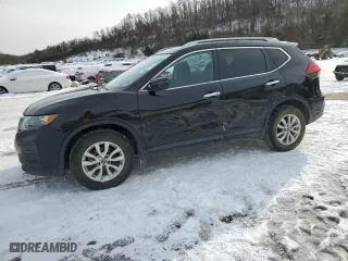 2017 Nissan Rogue SL with VIN 5N1AT2MV7HC852493, listed as a Copart auction lot 89066375 with 146,342 mi miles and Salvage Title. Bid and sale history available at carsss.com. Image 1.
