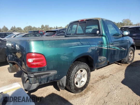 1999 Ford F-150 XL with VIN 2FTZF0720XCA14612, listed as a Copart auction lot 75092304 with 230,897 mi miles and Salvage Title. Bid and sale history available at carsss.com. Image 3.