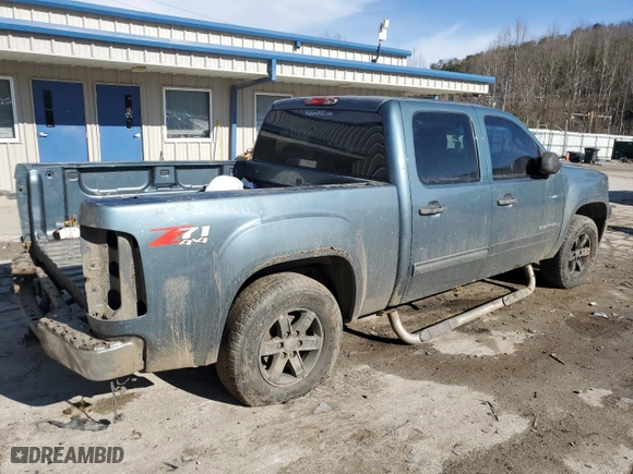 2008 GMC Sierra 1500 SLE1 with VIN 2GTEK13M281203766, listed as a Copart auction lot 46125255 with 0 mi miles and Salvage Title. Bid and sale history available at carsss.com. Image 3.