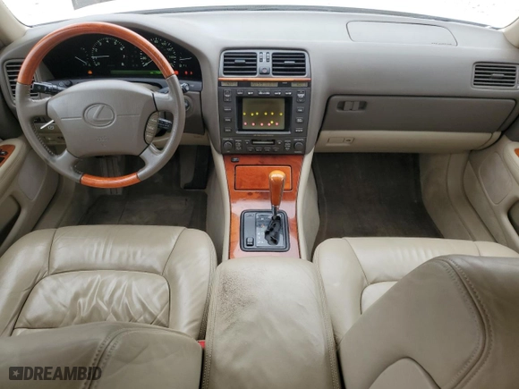 1998 Lexus LS 400 Luxury Sdn with VIN JT8BH28F4W0121580, listed as a Copart auction lot 86534644 with 143,254 mi miles and Salvage Title. Bid and sale history available at carsss.com. Image 8.