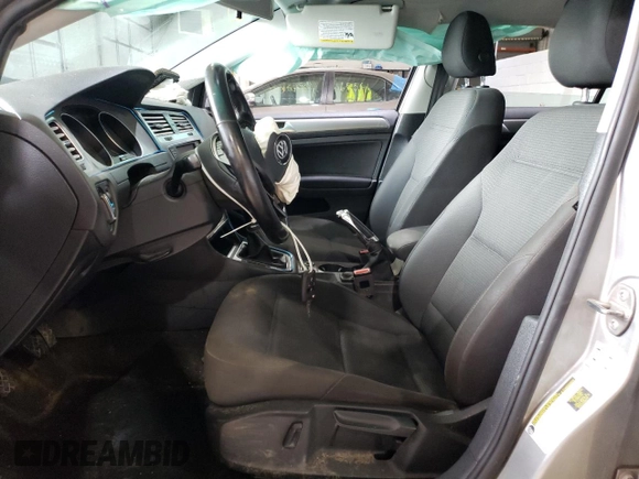 2017 Volkswagen Golf SportWagen S with VIN 3VWU17AU2HM539038, listed as a Copart auction lot 71954684 with 124,944 mi miles and Salvage Title. Bid and sale history available at carsss.com. Image 7.