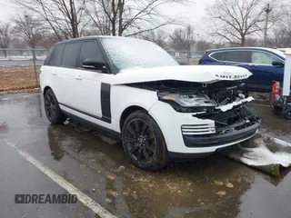 2021 Land Rover Range Rover Westminster with VIN SALGS2RUXMA438253, listed as a IAAI auction lot 41497073 with 52,087 mi miles and . Bid and sale history available at DreamBid. Image 1.