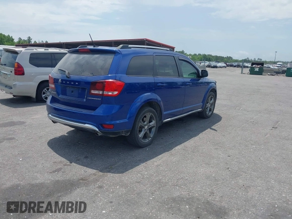 2015 Dodge Journey Crossroad with VIN 3C4PDCGG9FT617772, listed as a IAAI auction lot 42123413 with 146,778 mi miles and . Bid and sale history available at DreamBid. Image 4.