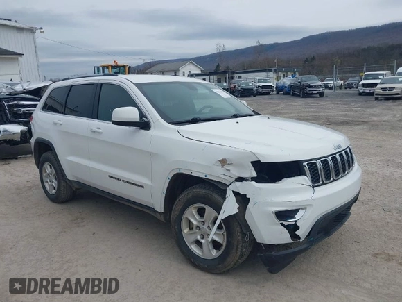 2017 Jeep Grand Cherokee Laredo with VIN 1C4RJFAG2HC605182, listed as a IAAI auction lot 41926247 with 131,474 mi miles. Bid and sale history available at carsss.com. Image 1.