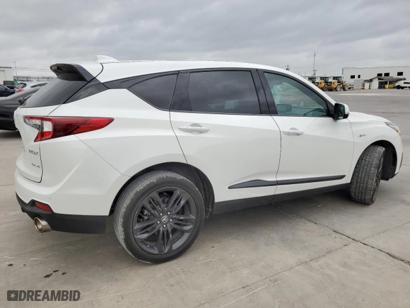 2020 Acura RDX w/A-Spec Pkg with VIN 5J8TC2H62LL033014, listed as a Copart auction lot 78463694 with 46,971 mi miles and Salvage Title. Bid and sale history available at carsss.com. Image 3.