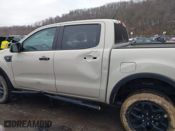 2022 Ford Ranger XL with VIN 1FTER4FHXNLD42710, listed as a IAAI auction lot 41553725 with 14,079 mi miles. Bid and sale history available at carsss.com. Image 14.