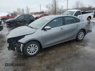 2024 Kia Forte LXS with VIN 3KPF24ADXRE721556, listed as a Copart auction lot 46725535 with 15,514 mi miles and Salvage Title. Bid and sale history available at carsss.com. Image 1.