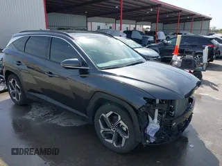 2024 Hyundai Tucson Limited z VIN 5NMJE3DE5RH325575, wystawiony jako IAAI lot #41831040 z przebiegiem 20 587 mil mil oraz . Historia ofert i sprzedaży dostępna na DreamBid. Obrazek 1.