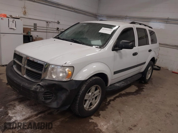 2008 Dodge Durango z VIN 1D8HB38N98F141108, wystawiony jako IAAI lot #41552320 z przebiegiem 123 597 mil mil oraz . Historia ofert i sprzedaży dostępna na DreamBid. Obrazek 2.