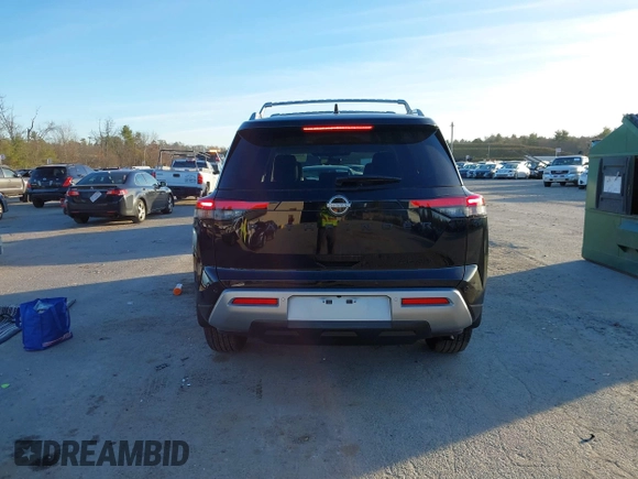 2024 Nissan Pathfinder SL с VIN 5N1DR3CC9RC219030, выставлен на аукционе IAAI как лот 40865085 с пробегом 1 173 миль миль и . История ставок и продаж доступна на DreamBid. Изображение 16.