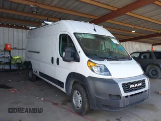 2022 Ram ProMaster Cargo with VIN 3C6LRVDG0NE128297, listed as a IAAI auction lot 41891258 with 45,100 mi miles and . Bid and sale history available at carsss.com. Image 1.