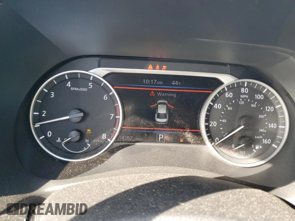 2024 Nissan Sentra SV with VIN 3N1AB8CV4RY285828, listed as a Copart auction lot 51941525 with 4,267 mi miles and Non Repairable. Bid and sale history available at DreamBid. Image 9.