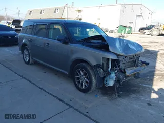 2014 Ford Flex SE with VIN 2FMGK5B85EBD25852, listed as a IAAI auction lot 41132956 with 134,148 mi miles. Bid and sale history available at carsss.com. Image 1.