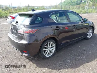 2014 Lexus CT 200h with VIN JTHKD5BH5E2203375, listed as a IAAI auction lot 42183224 with 186,696 mi miles and . Bid and sale history available at DreamBid. Image 4.