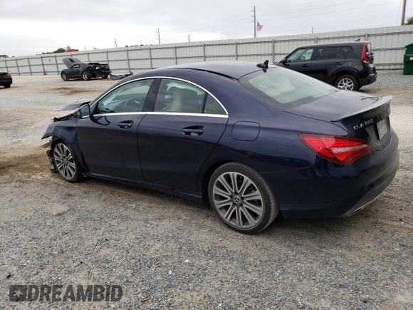 2018 Mercedes-Benz CLA with VIN WDDSJ4EB4JN536211, listed as a Copart auction lot 49980373 with 68,007 mi miles. Bid and sale history available at carsss.com. Image 2.