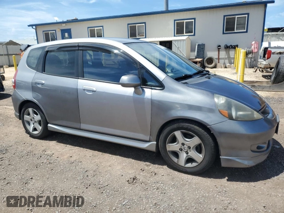 2008 Honda Fit Sport z VIN JHMGD38658S053059, wystawiony jako Copart lot #54262735 z przebiegiem 164 493 mil mil oraz Szkoda całkowita • Salvage title. Historia ofert i sprzedaży dostępna na DreamBid. Obrazek 4.