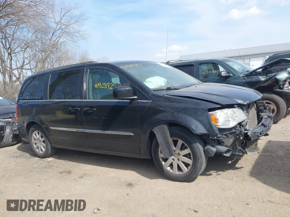 2016 Chrysler Town & Country Touring with VIN 2C4RC1BG3GR296159, listed as a IAAI auction lot 41908925 with 185,039 mi miles. Bid and sale history available at carsss.com. Image 14.