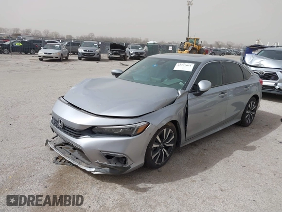 2023 Honda Civic EX with VIN 2HGFE1F77PH321210, listed as a IAAI auction lot 41797011 with 8,748 mi miles and . Bid and sale history available at DreamBid. Image 17.