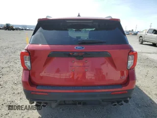 2022 Ford Explorer ST with VIN 1FM5K8GC3NGB02451, listed as a Copart auction lot 54717345 with 48,599 mi miles and Salvage Title. Bid and sale history available at carsss.com. Image 6.