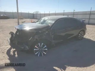 2024 Honda Civic EX-L z VIN 19XFL1H79RE021846, wystawiony jako Copart lot #85976734 z przebiegiem Nie podano mil oraz Szkoda całkowita • Salvage title. Historia ofert i sprzedaży dostępna na DreamBid. Obrazek 1.
