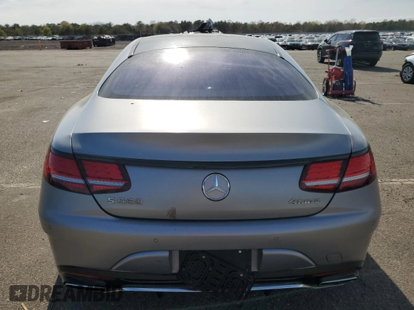 2018 Mercedes-Benz S-Class S 560 with VIN WDDXJ8GB9JA034554, listed as a Copart auction lot 51019884 with 0 mi miles and Non Repairable. Bid and sale history available at carsss.com. Image 6.