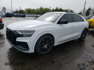 2022 Audi SQ8 Prestige z VIN WA1CWBF10ND008584, wystawiony jako Copart lot #51603143 z przebiegiem 18 461 mil mil oraz . Historia ofert i sprzedaży dostępna na DreamBid. Obrazek 1.
