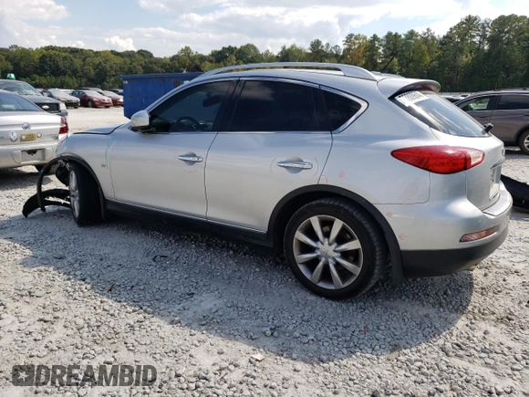 2015 Infiniti QX50 Journey with VIN JN1BJ0HP6FM730880, listed as a Copart auction lot 73809644 with 80,910 mi miles and Salvage Title. Bid and sale history available at carsss.com. Image 2.