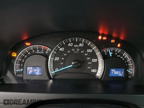2013 Toyota Camry L with VIN 4T1BF1FK7DU654283, listed as a Copart auction lot 52896665 with 178,651 mi miles and Salvage Title. Bid and sale history available at carsss.com. Image 9.
